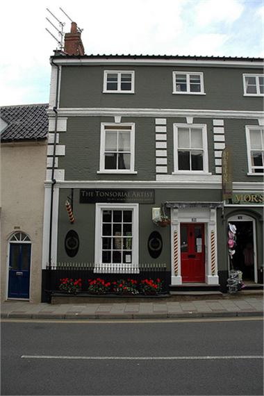 The Tonsorial Artist Holt Shopfront